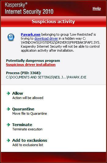 Digital Signature Of Installation Files Is Missing Kaspersky Internet Security